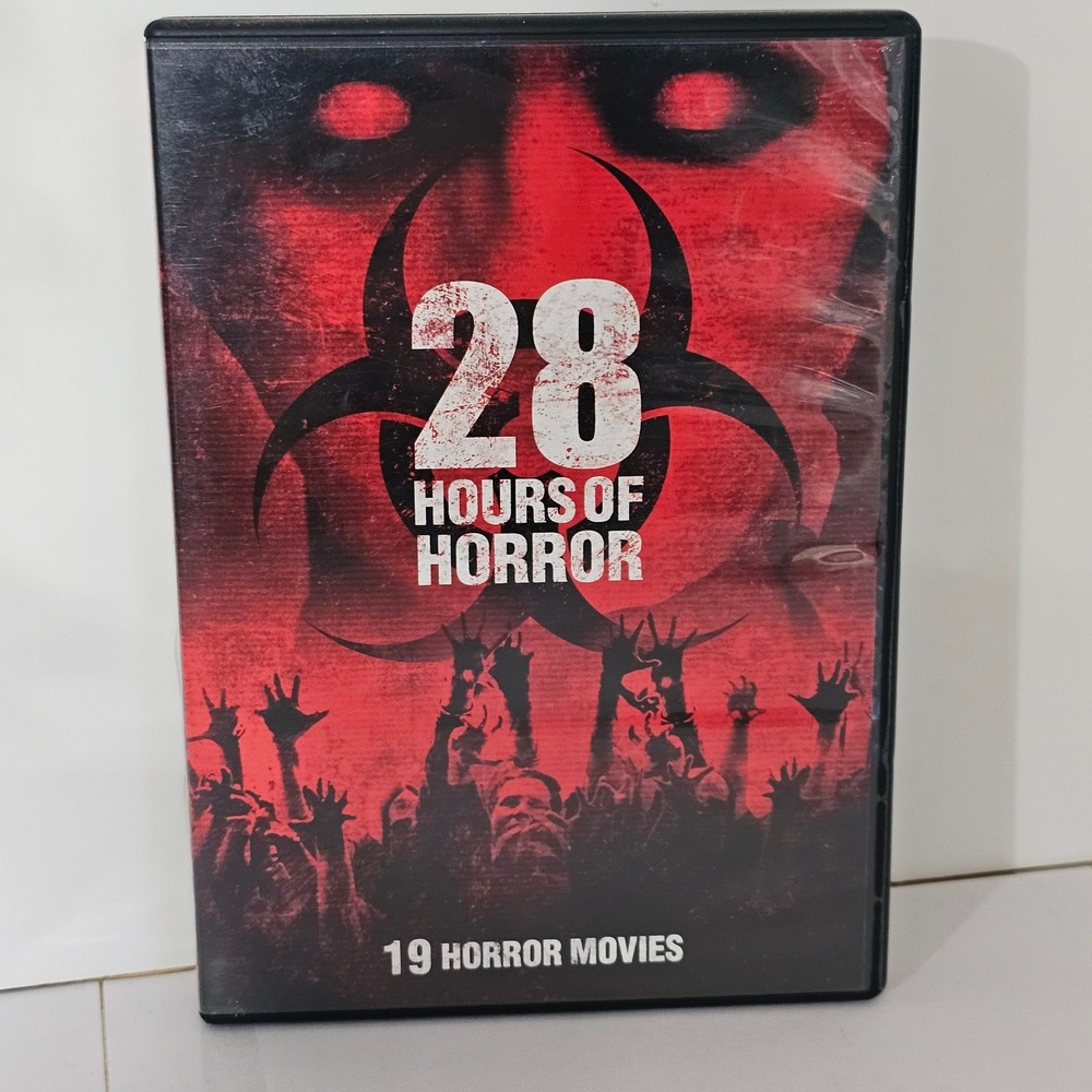 28 Hours of Horror 19 Movie Collection DVD 4-Disc Set Echo BridgeHorrorAnthology